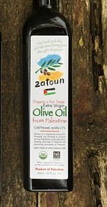 Zatoun Organic Extra Virgin Olive Oil, 500mL (12 bottles)